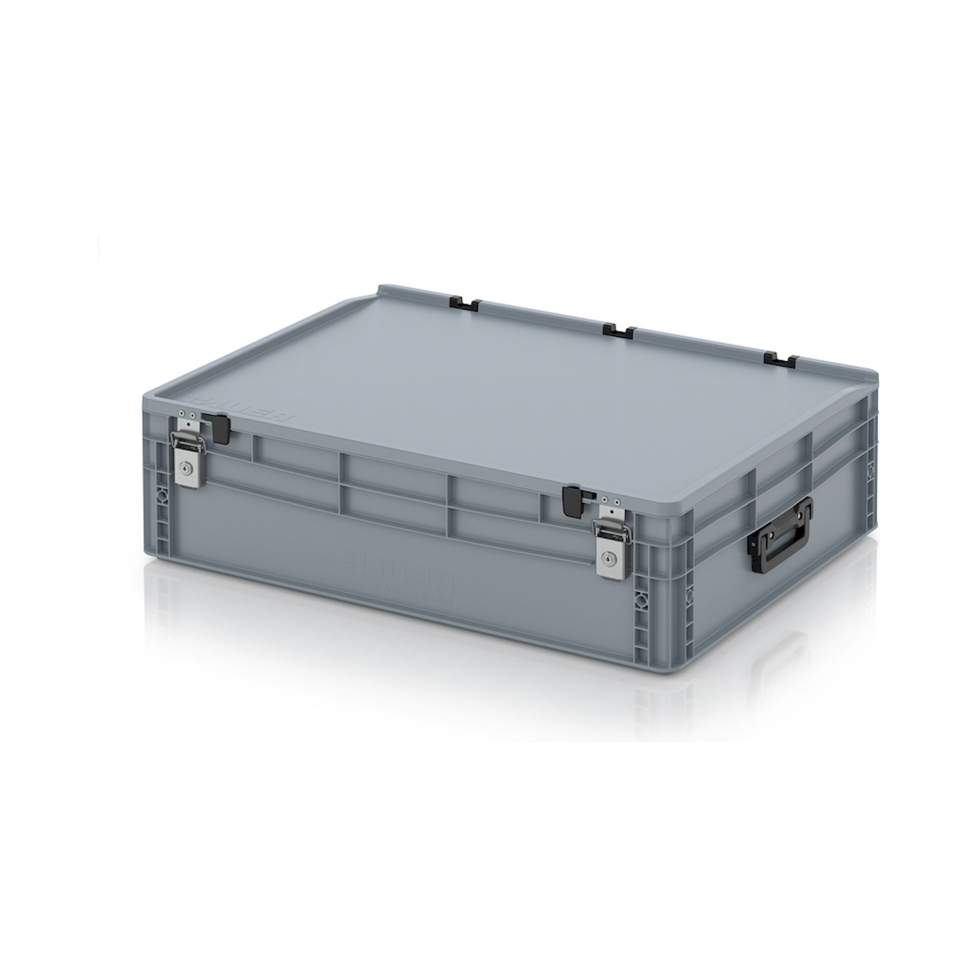 ED 86/22 HG 2G 2S. Eurobehälter Koffer mit Verschließsystem 2G, 80x60x23,5 cm