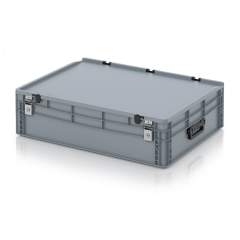 ED 86/22 HG 2G 2S. Eurobehälter Koffer mit Verschließsystem 2G, 80x60x23,5 cm