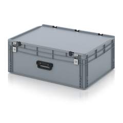 ED 86/32 HG 1G 2S. Eurobehälter Koffer mit Verschließsystem 1G, 80x60x33,5 cm