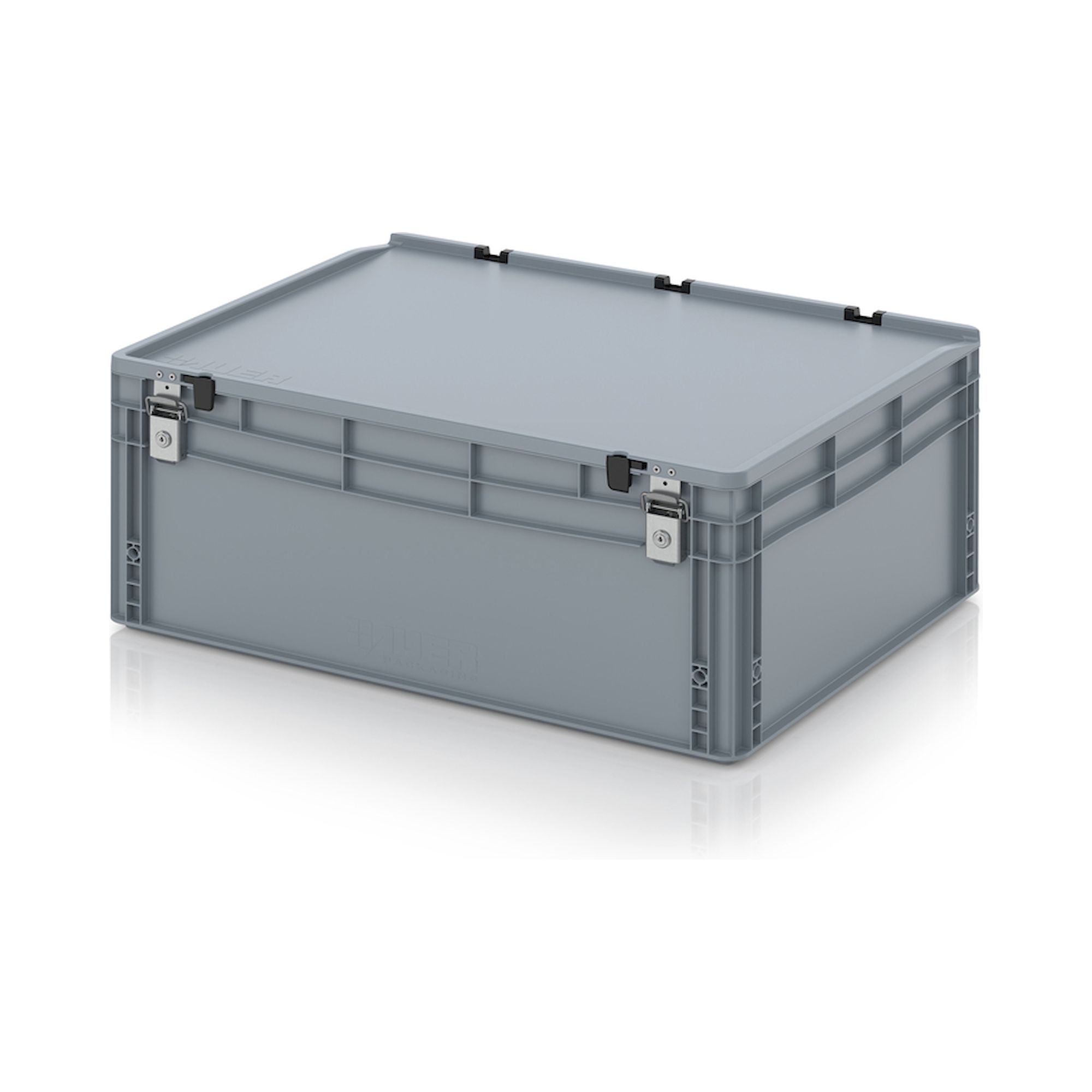 ED 86/32 HG 2S. Abschließbare Eurobehälter, 80x60x33,5 cm
