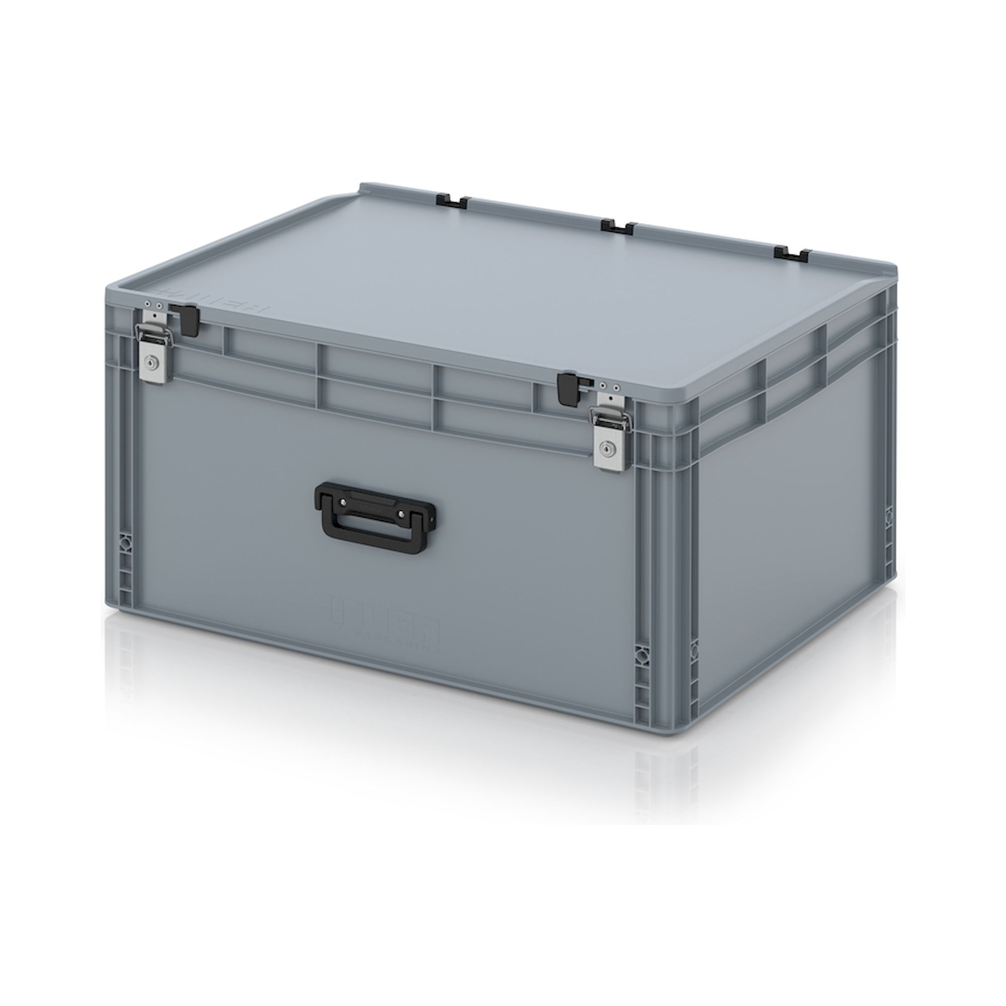 ED 86/42 HG 1G 2S. Eurobehälter Koffer mit Verschließsystem 1G, 80x60x43,5 cm