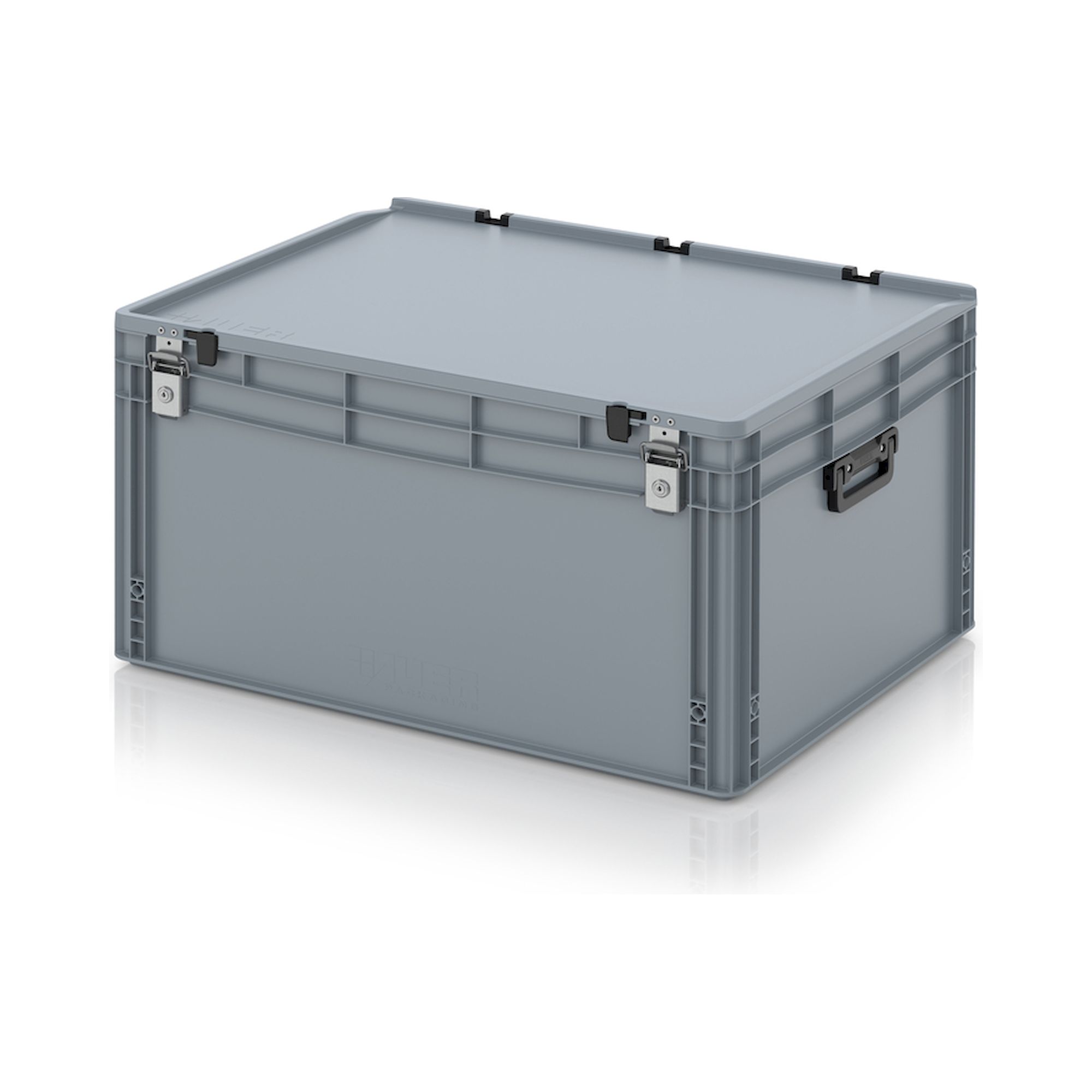 ED 86/42 HG 2G 2S. Eurobehälter Koffer mit Verschließsystem 2G, 80x60x43,5 cm