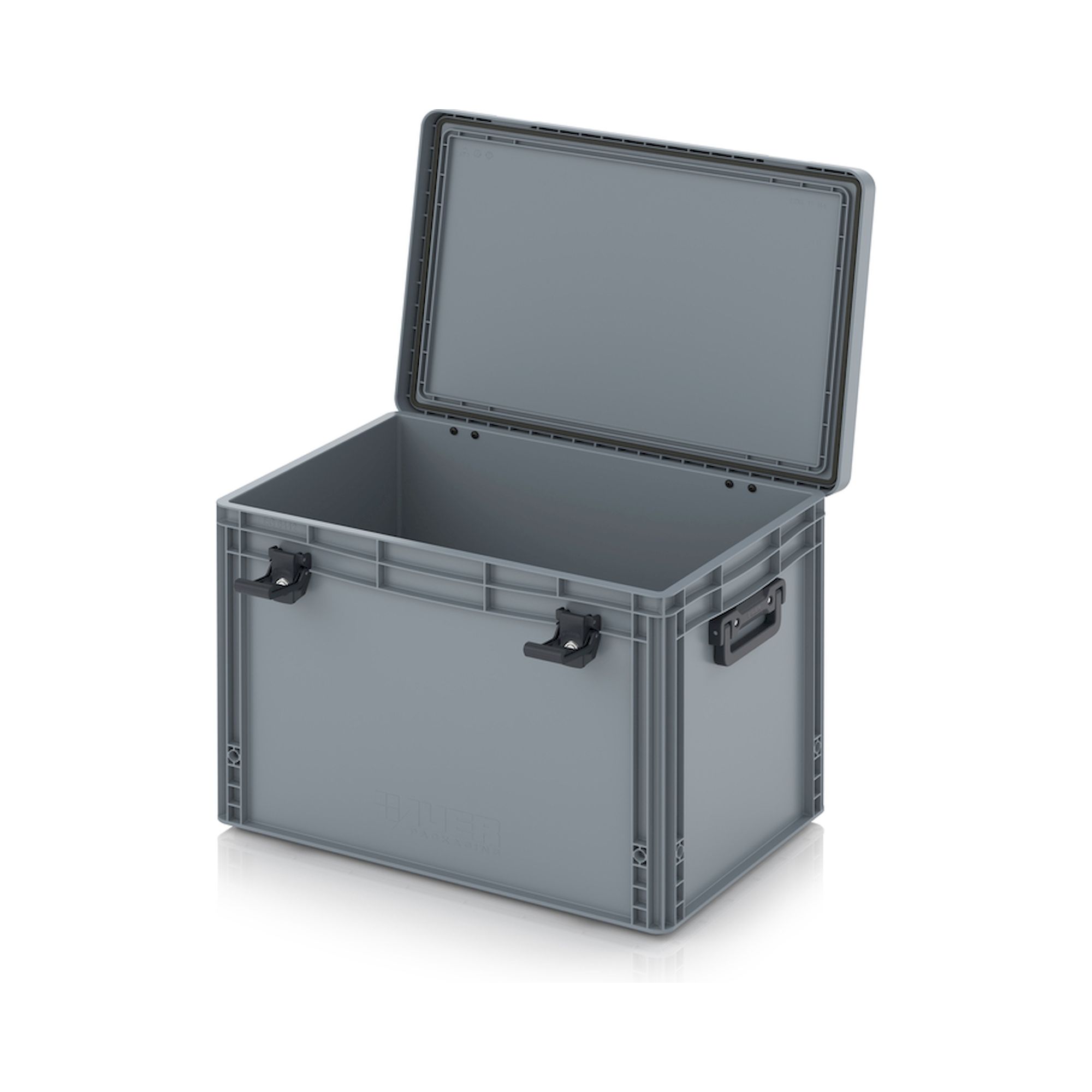 EDP S 64/42 HG 2G. Eurobehälter mit Scharnierdeckel Pro, 60x40x43,5 cm