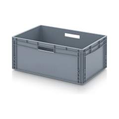 EG 64/27 HG HO. Eurobehälter geschlossen, 60x40x27 cm