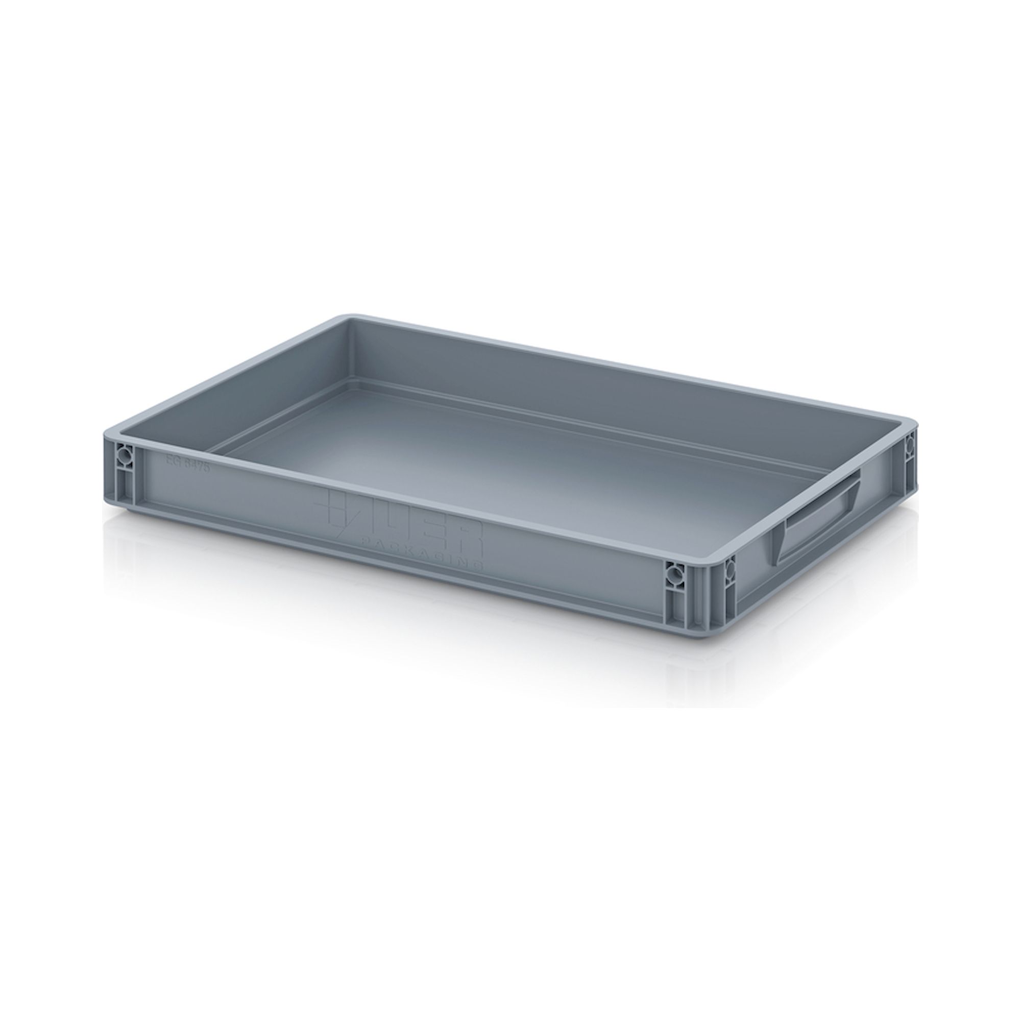 EG 64/75 HG WB. Eurobehälter geschlossen, 60x40x7,5 cm