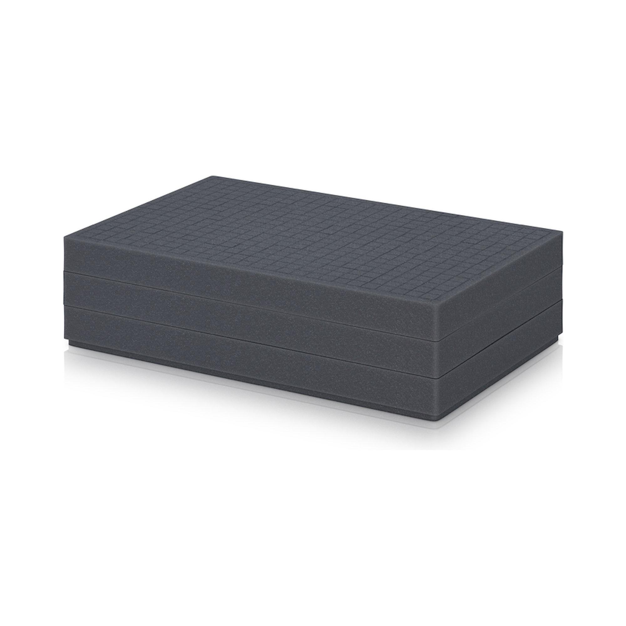 EG S SEWW 64/17. Würfelschaumpolster für Eurobehälter, 56x36x16 cm