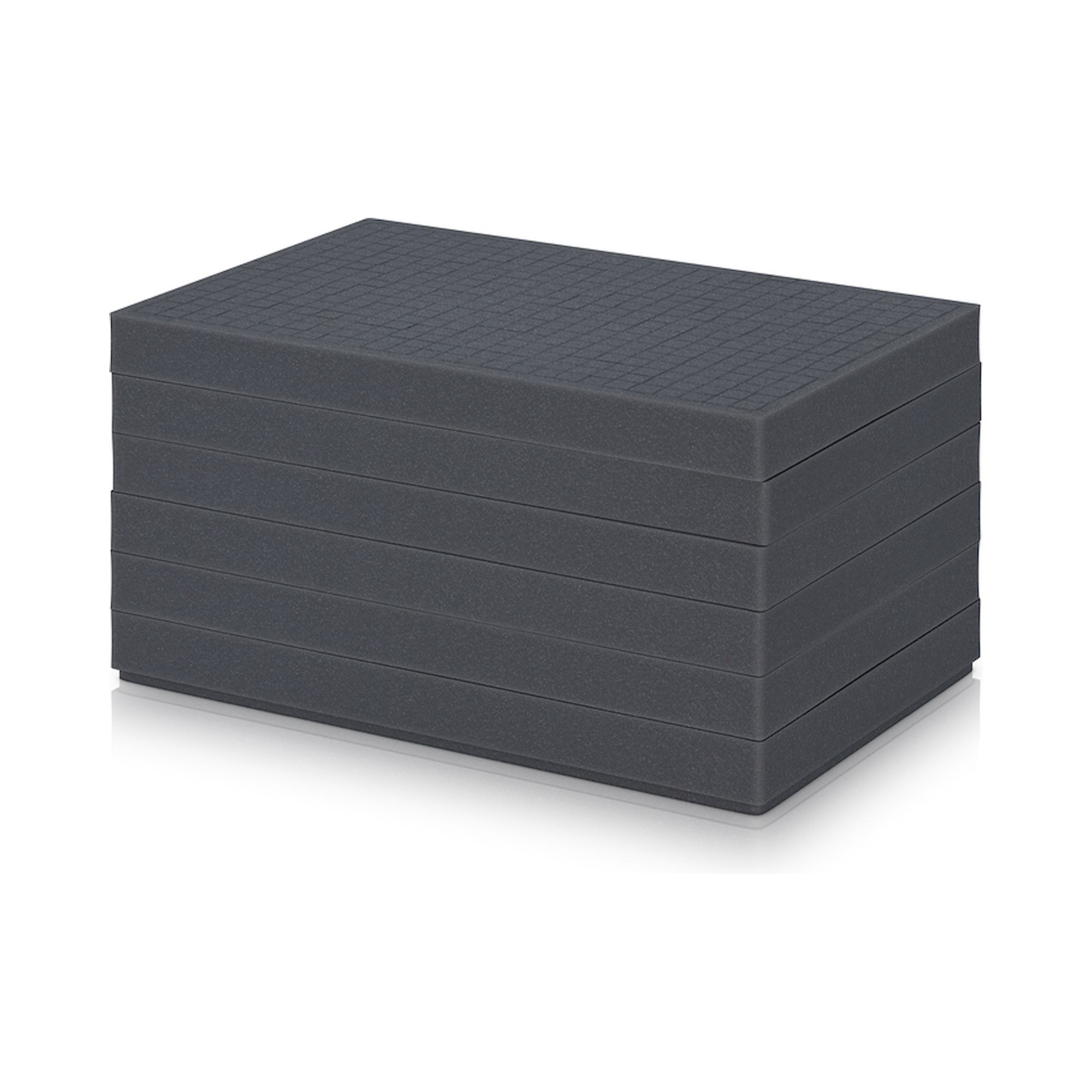 EG S SEWW 64/32. Würfelschaumpolster für Eurobehälter, 56x36x31 cm