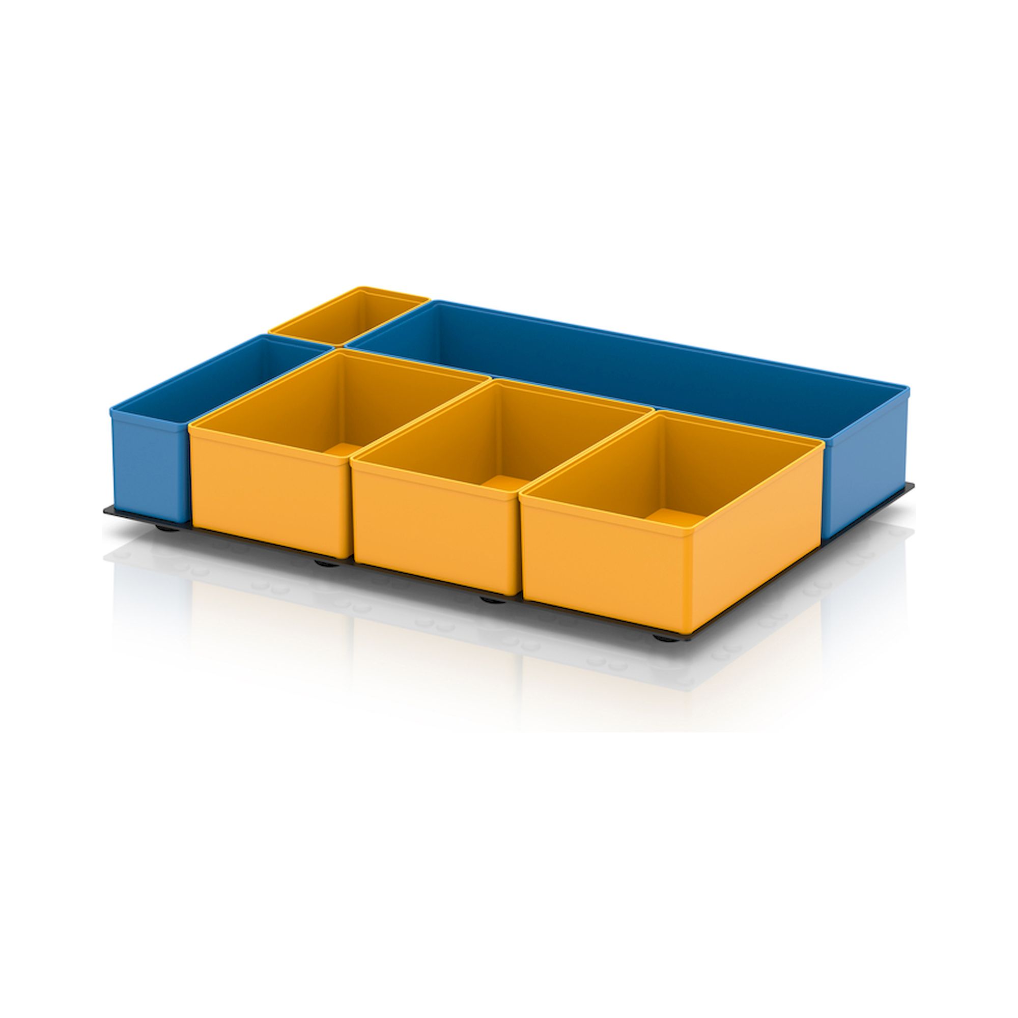 EG TEK 43 B5. Einsatzkästen Einsatz für Eurobehälter 40 x 30 cm, Bestückung 5