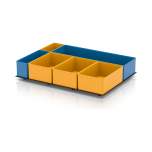 EG TEK 43 B5. Einsatzkästen Einsatz für Eurobehälter 40 x 30 cm, Bestückung 5