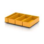 EG TEK 43 B8. Einsatzkästen Einsatz für Eurobehälter 40 x 30 cm, Bestückung 8