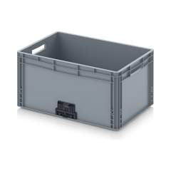 Eurobehälter geschlossen mit Verknüpfungssystem 80 x 60 x 32 cm - Auer EG VL 86/32