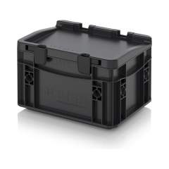 ESD ED 21512 HG. ESD-Eurobehälter mit Scharnierdeckel