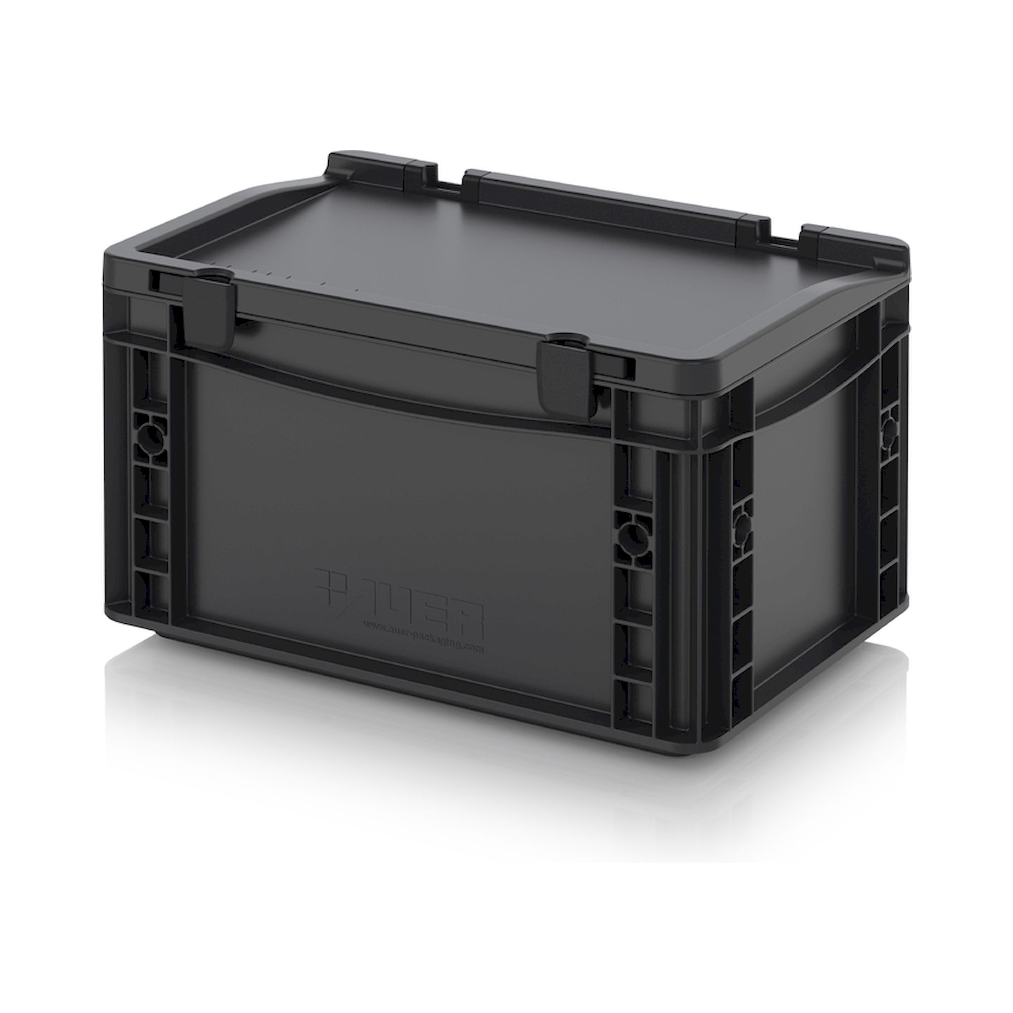 ESD ED 32/17 HG. ESD-Eurobehälter mit Scharnierdeckel