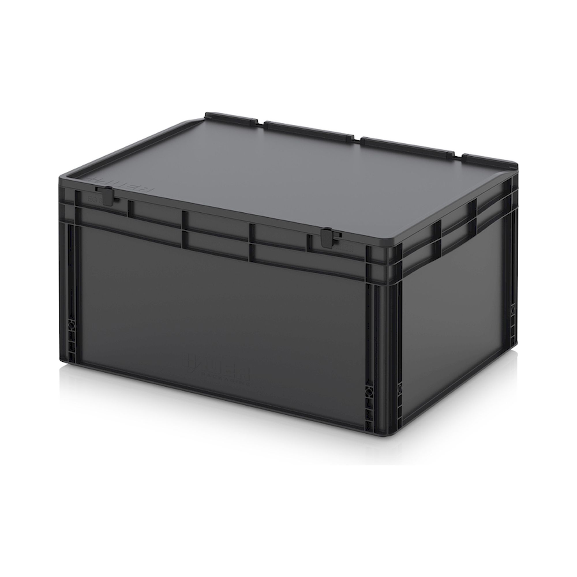 ESD ED 86/42 HG. ESD-Eurobehälter mit Scharnierdeckel