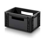 Eurobehälter 30 x 20 x 17 cm - Auer ESD EG 32/17 HG HO
