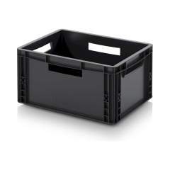 Eurobehälter 40 x 30 x 22 cm - Auer ESD EG 43/22 HO