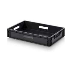 Eurobehälter 60 x 40 x 12 cm - Auer ESD EG 64/12 HO