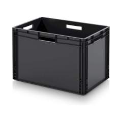 Euro container 60 x 40 x 42 cm - Auer ESD EG 64/42 HO