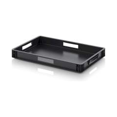 Eurobehälter 60 x 40 x 7,5 cm - Auer ESD EG 64/75 HO