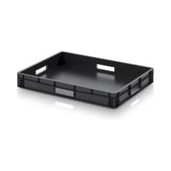 Eurobehälter 80 x 60 x 12 cm - Auer ESD EG 86/12 HO