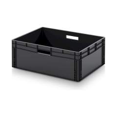 Euro container 80 x 60 x 32 cm - Auer ESD EG 86/32 HG HO