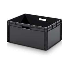 Euro container 80 x 60 x 42 cm - Auer ESD EG 86/42 HG HO