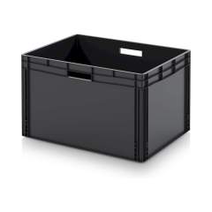 Eurobehälter 80 x 60 x 52 cm - Auer ESD EG 86/52 HG HO