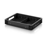 Euro container with dividers 40 x 30 x 7.5 cm - Auer ESD EG GEF QT 4375