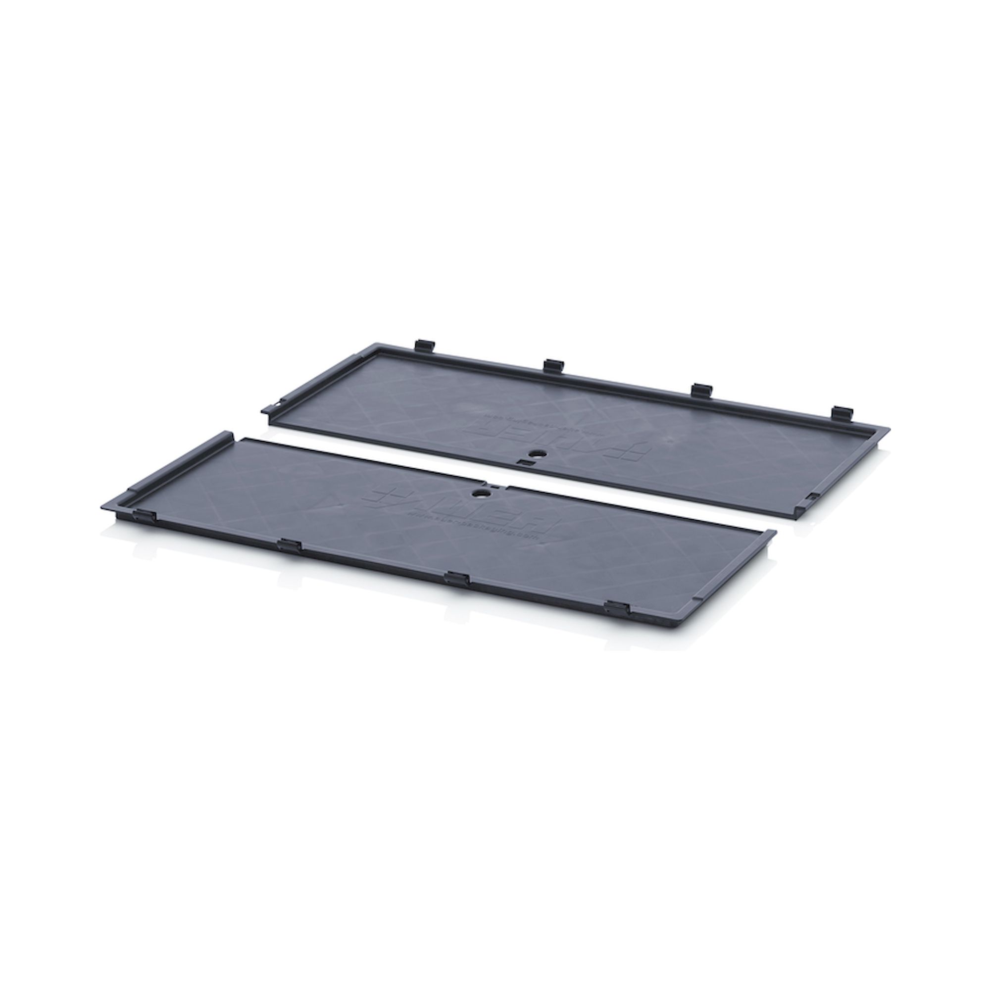 ESD FB DE 86. ESD-Klappdeckel für Faltboxen