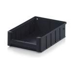 Open front shelf and material flow bin 30 x 23.4 x 9 cm - Auer ESD RK 3209