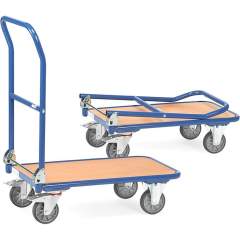 Fetra 1132. Collapsible carts. Handlebar foldable onto platform