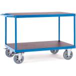 Fetra 12402. Tischwagen. 1200 kg, mit 2 Böden aus Holz