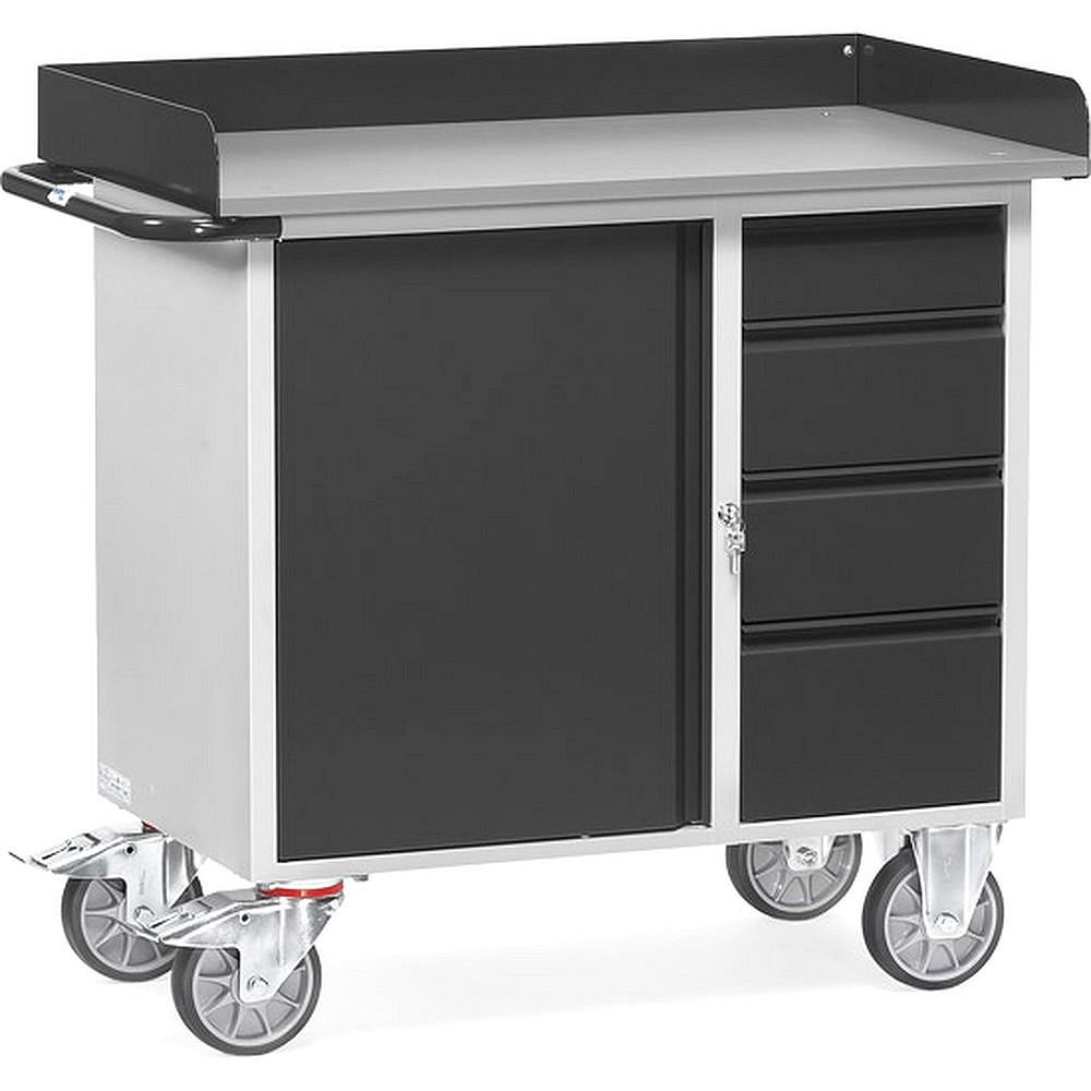 Fetra Werkstattwagen 12452/7016, Ladefläche 985x590 mm