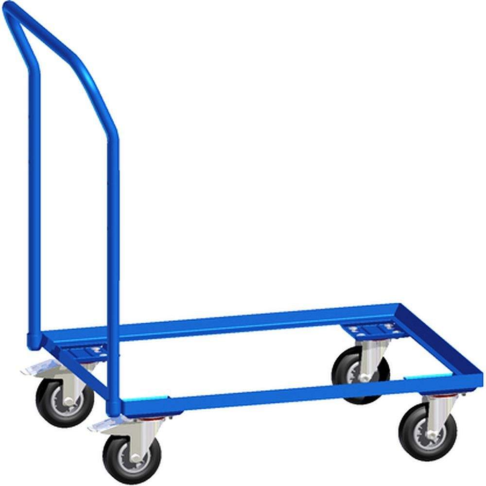 Fetra Eurokasten-Roller 135800 - Schiebebügel, Ladefläche 605x405 mm