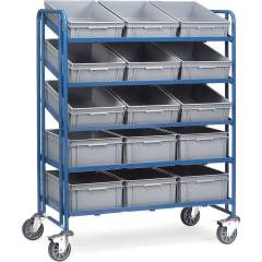 Fetra 1398. Euro box carts. 300 kg, with boxes