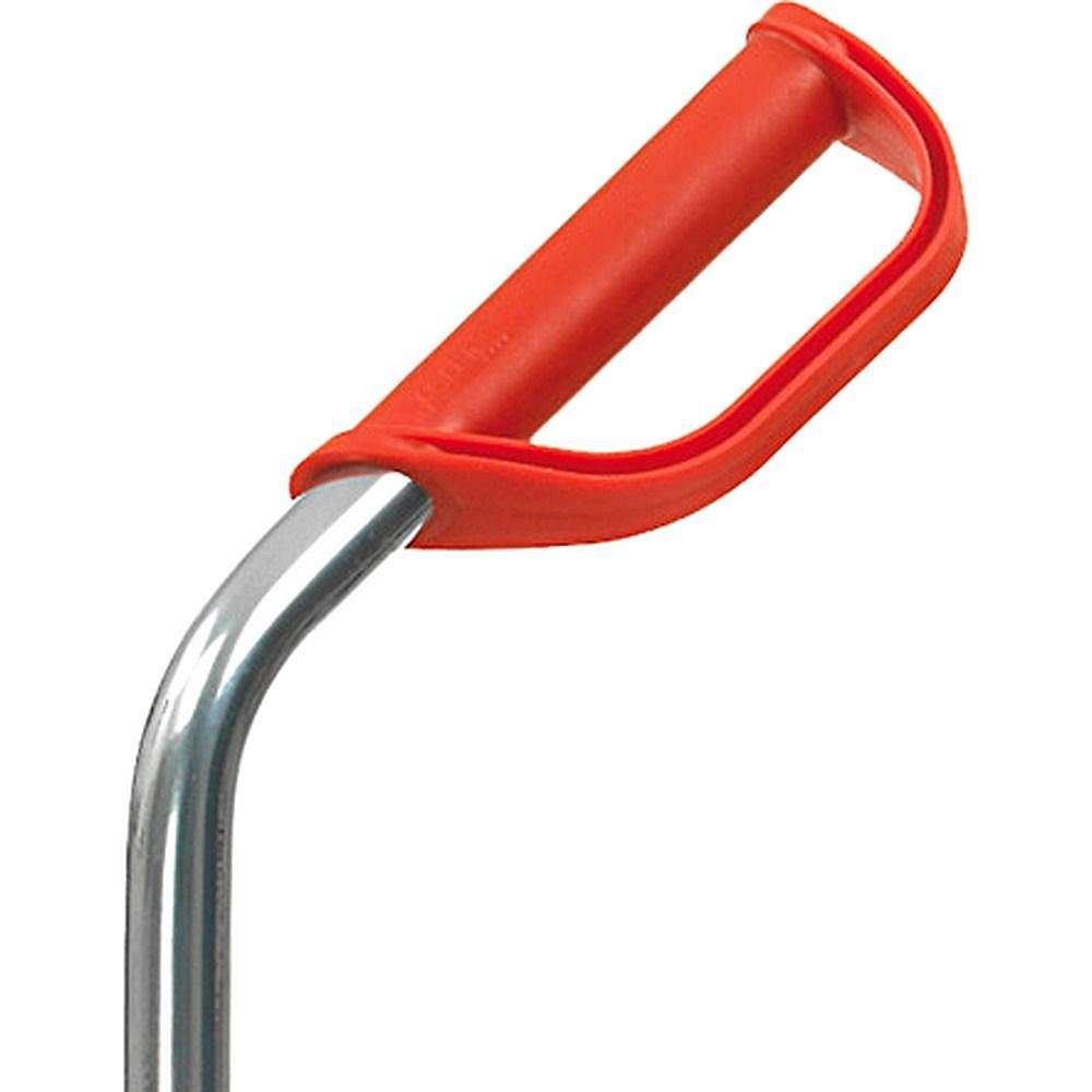 Fetra Handgriff mit Sicherheitsbügel, für Rohr-Ø 33,5 mm, rot