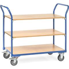 Fetra 1802. Table top carts. 200 kg, 3 shelves