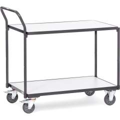 Fetra 1840. ESD table top carts. 300 kg, 2 shelves