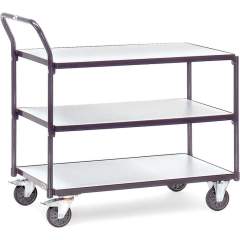 Fetra 1850. ESD table top carts. 300 kg, 3 shelves