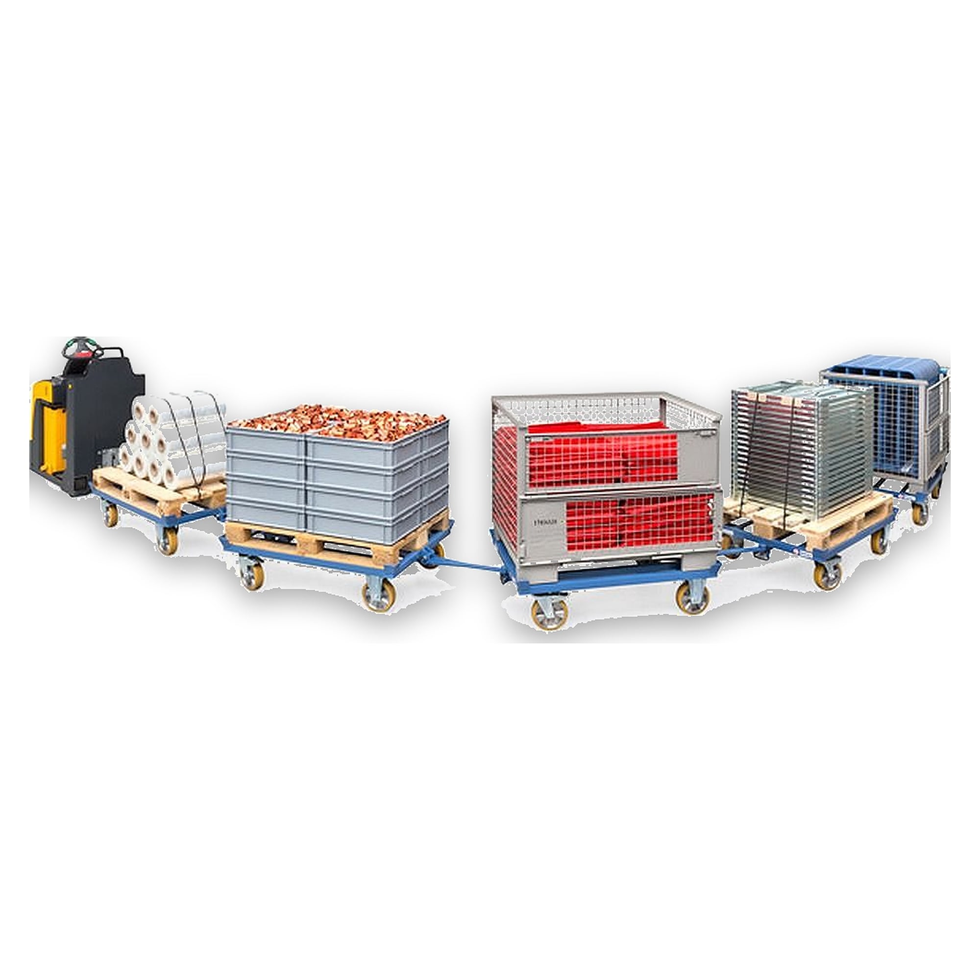 Pallet Dolly 1000 kg Tugger Train - Fetra 22601