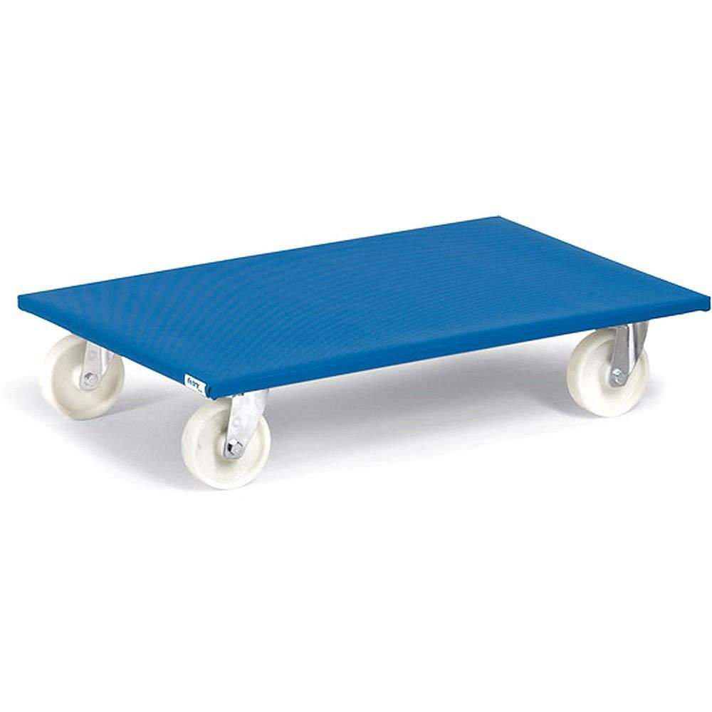 Fetra Möbelroller 2359, Ladefläche 800x600 mm, Poly.