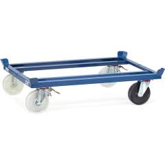 Fetra 23892. Pallet dollies for standard tugger trains. 1050 kg, suitable for transport on standard tugger train trailers