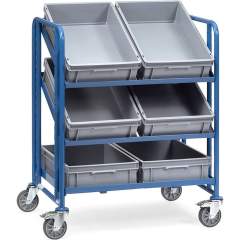 Fetra 2392. Euro box carts. 250 kg, with boxes