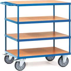 Fetra 2443. Heavy table top carts. up to 600 kg, 4 shelves