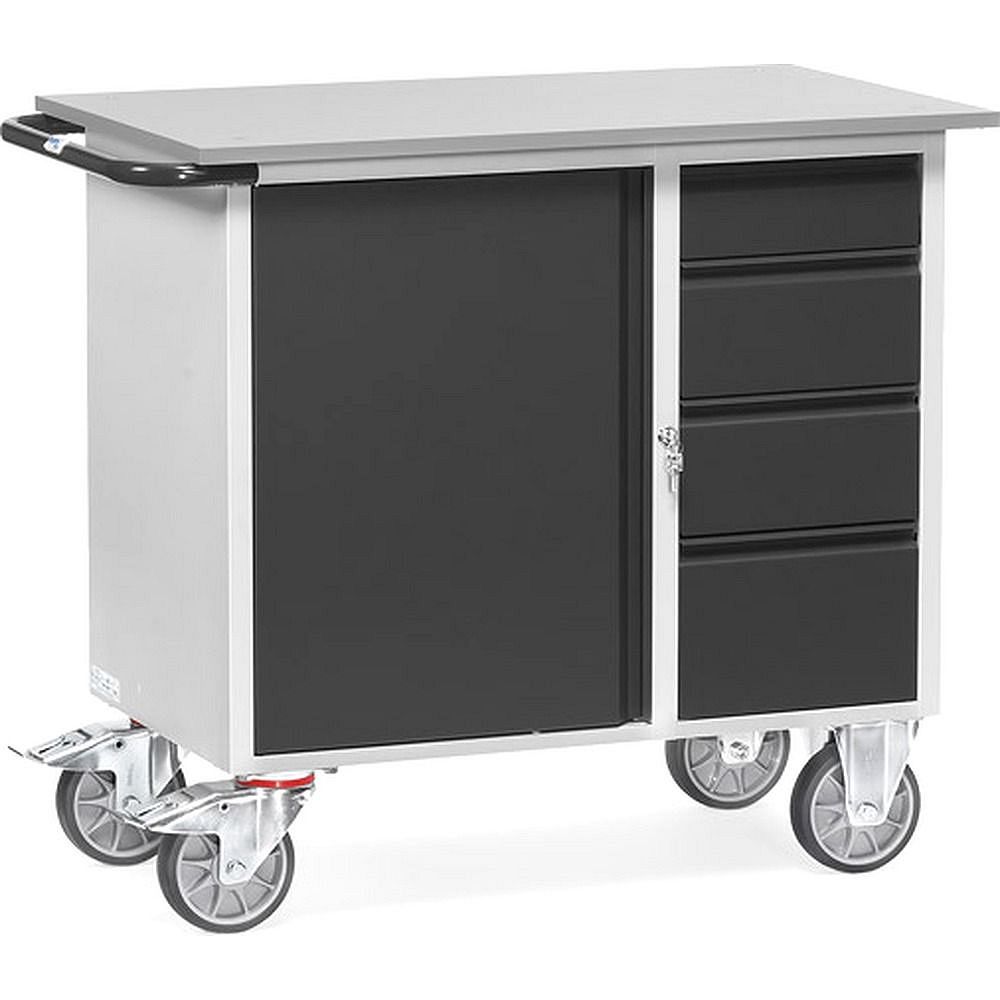 Fetra Werkstattwagen 2452/7016, Ladefläche 985x590 mm