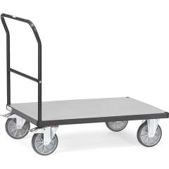 Fetra 2501/7016. Open carts Grey Edition. up to 600 kg, with push handle