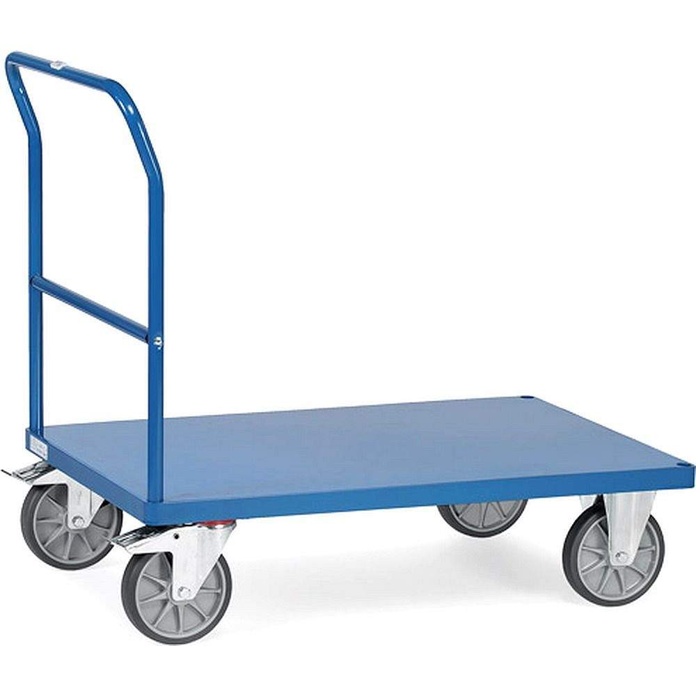Fetra Schiebebügelwagen 2501B - Stahlblech bündig, Ladefläche 1.000x600 mm