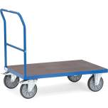 Fetra 25021402. Open carts. up to 600 kg, with push bar, with waterproof platform