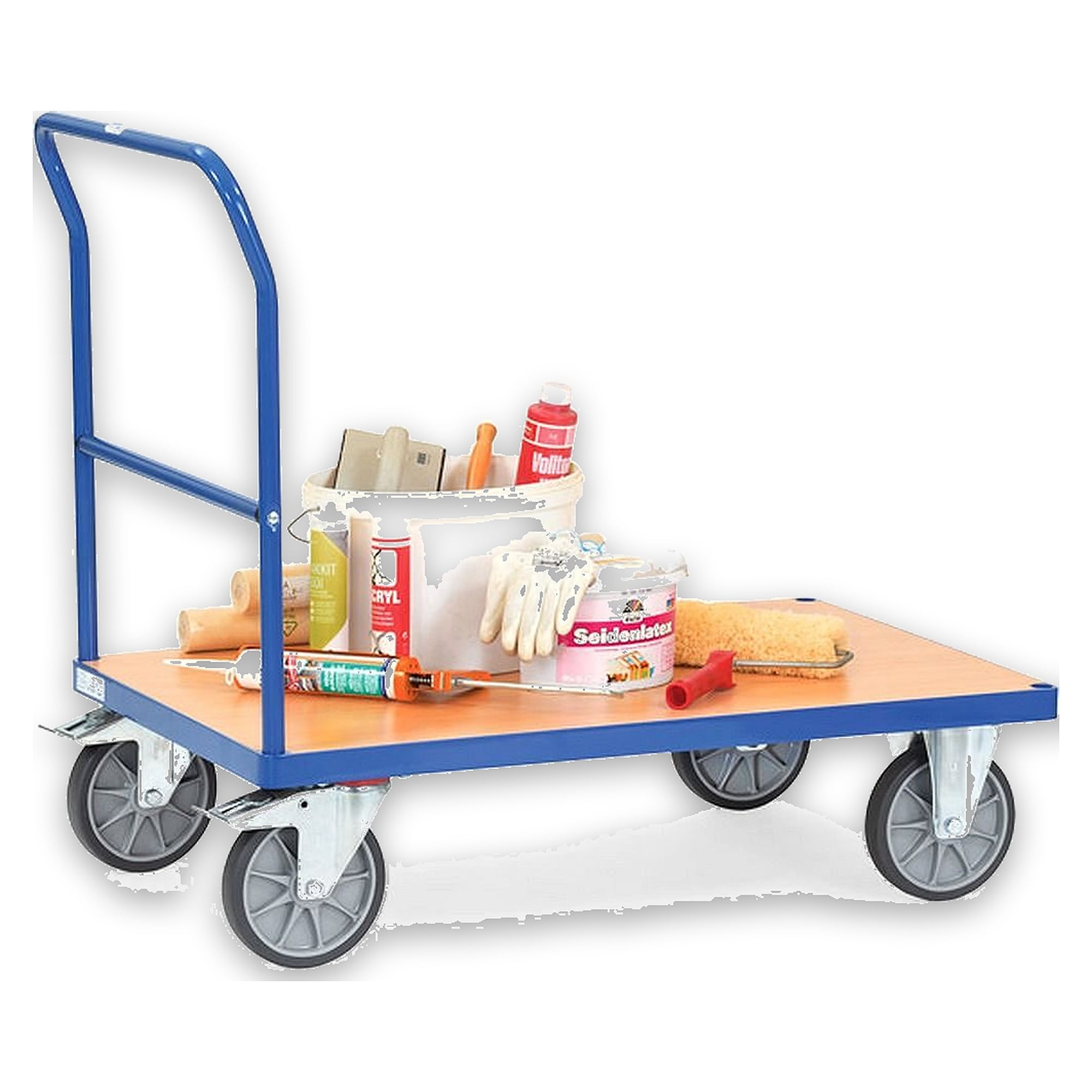 Push-Handle Trolley 1000 x 700 mm 600kg - Fetra 2502
