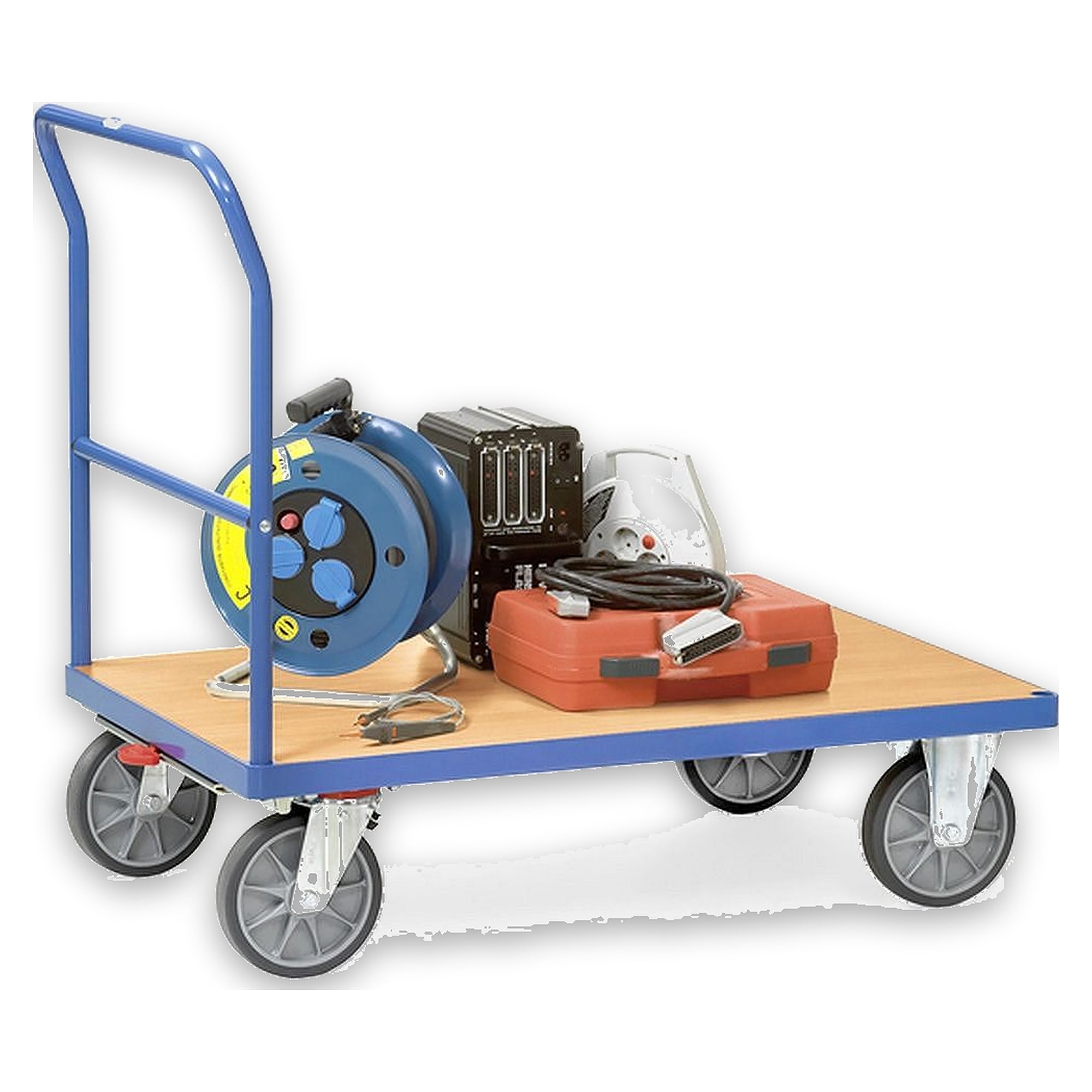 Push-Handle Trolley 1000 x 700 mm 600kg - Fetra 2502